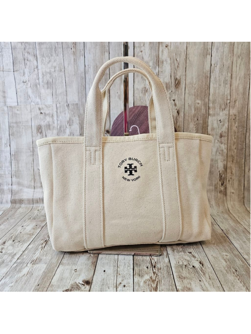 Tory Burch Beige Small Tote Bag NWOT